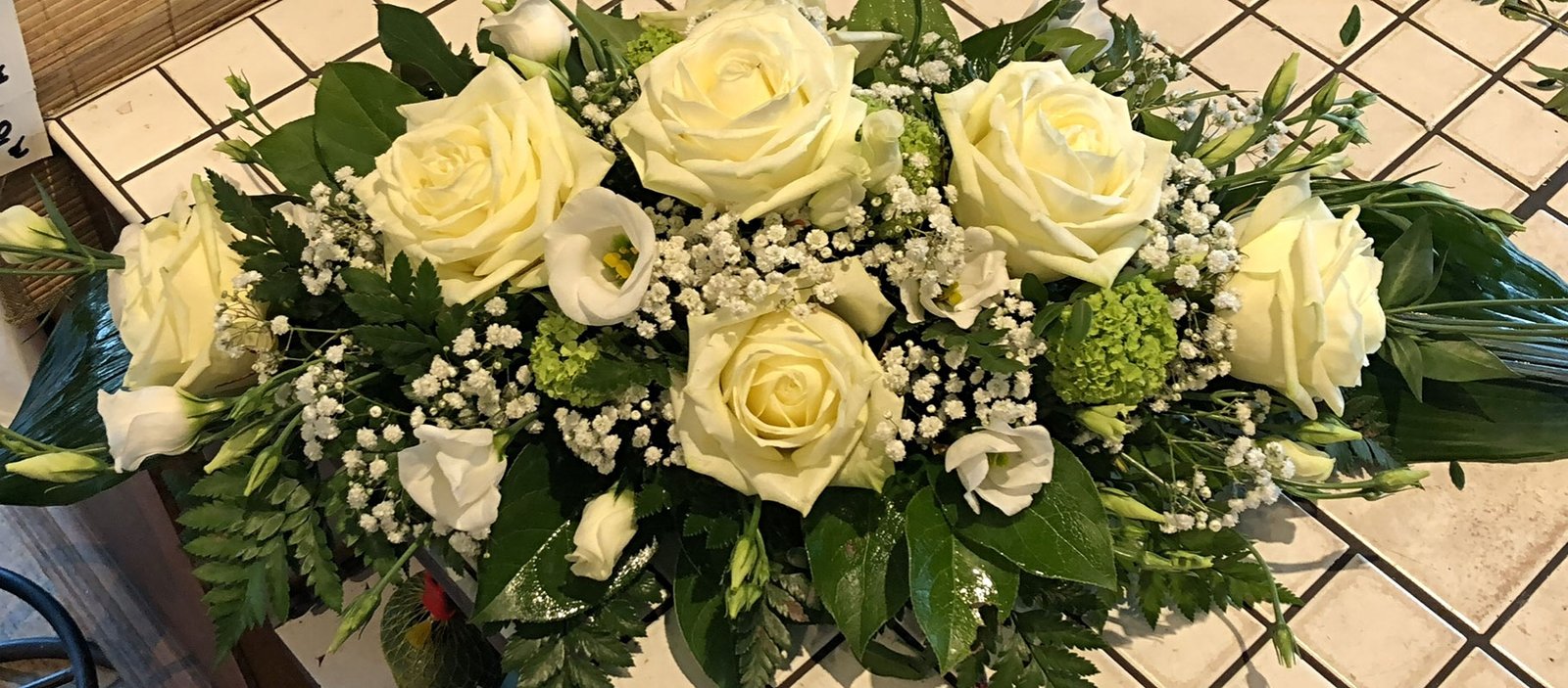 Hochzeits-Tischdekoration der Vingster Blumen Ecke