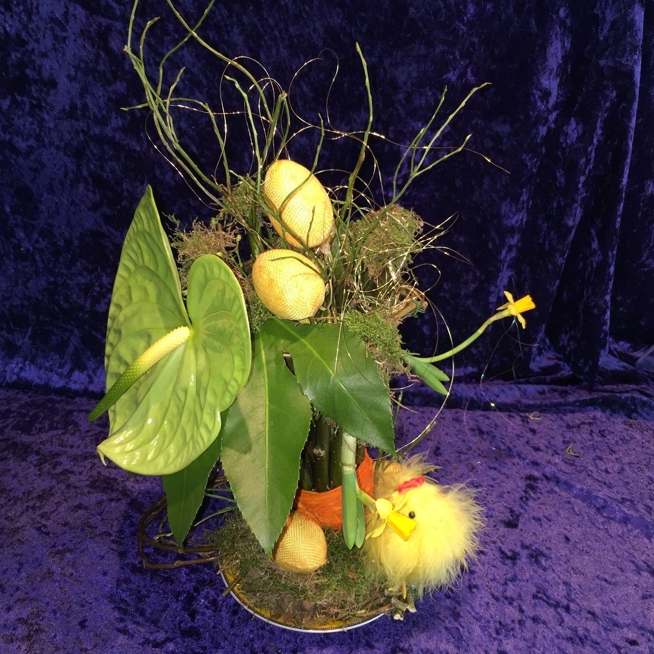 Saisonales Gesteck aus der Vingster Blumen Ecke