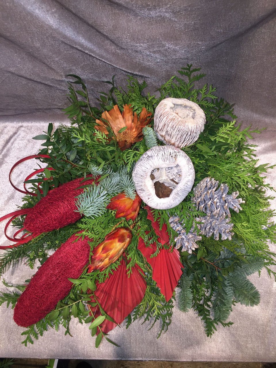 Saisonales Gesteck aus der Vingster Blumen Ecke