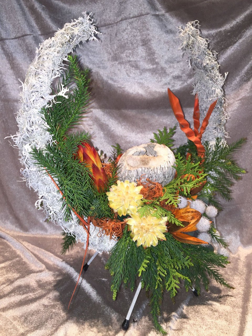 Saisonales Gesteck aus der Vingster Blumen Ecke