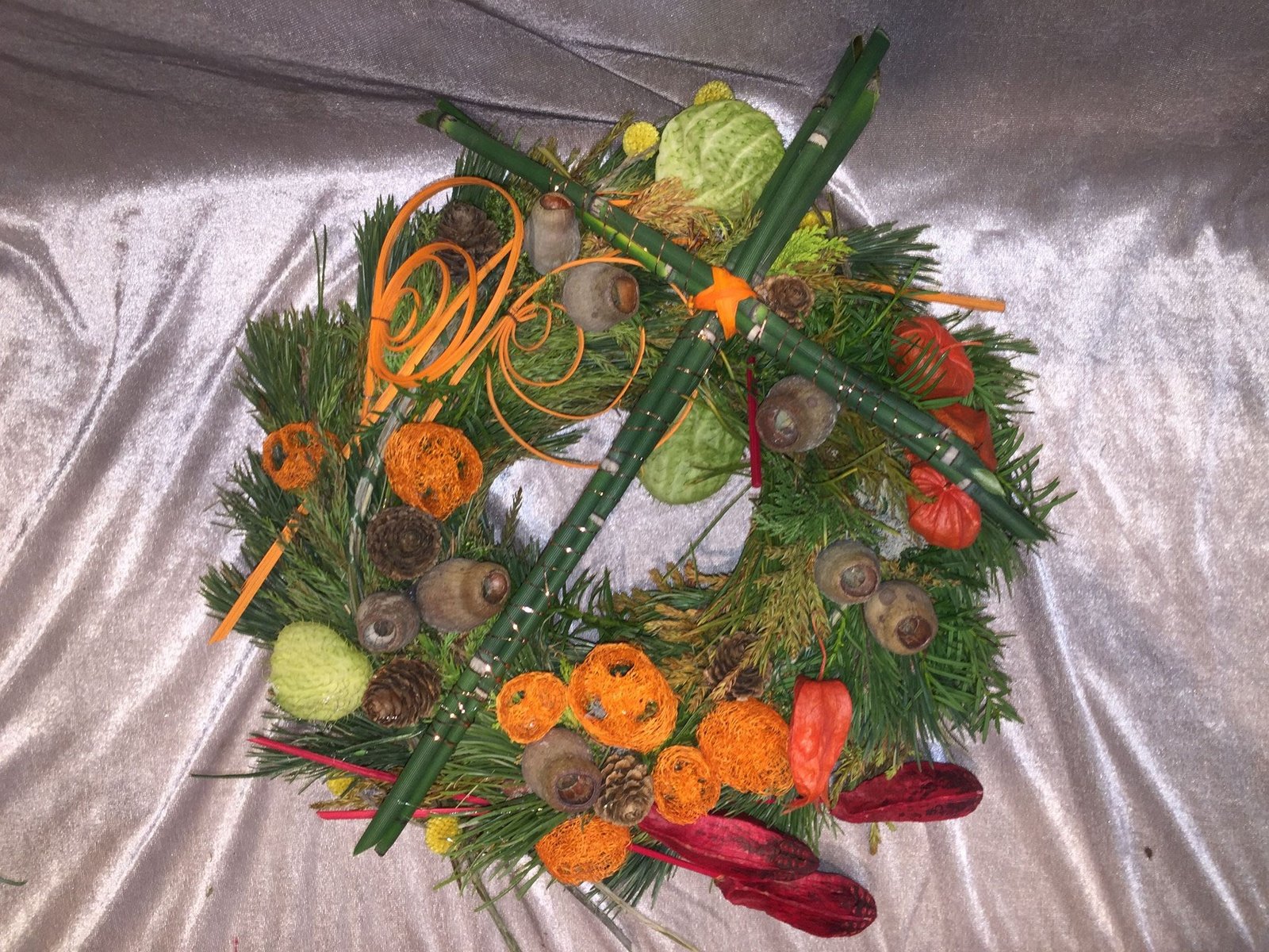 Saisonales Gesteck aus der Vingster Blumen Ecke