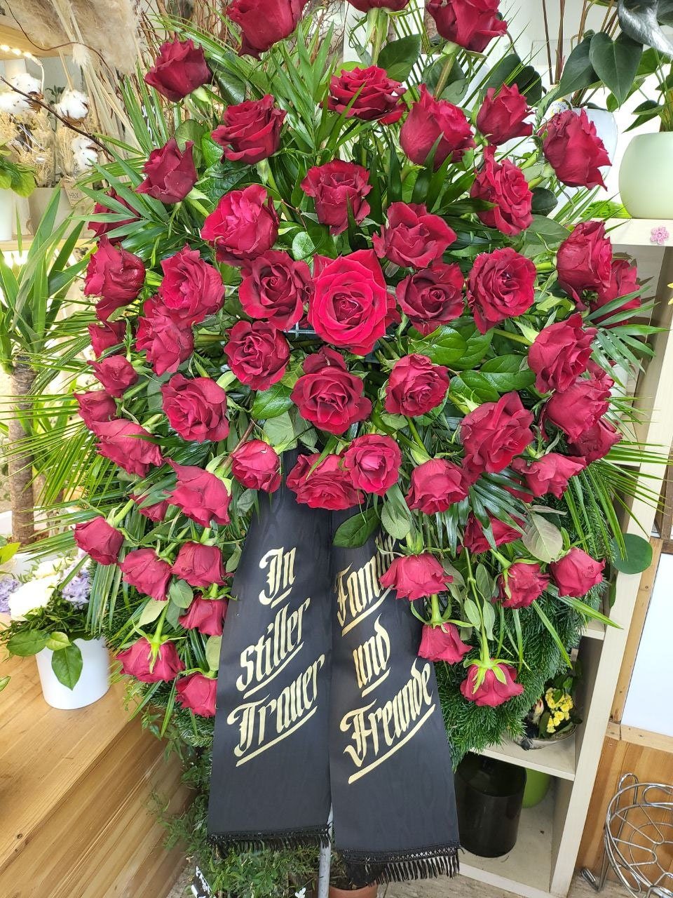 Trauerfloristik aus der Vingster Blumen Ecke